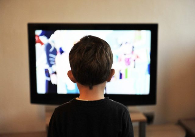Child Watching TV