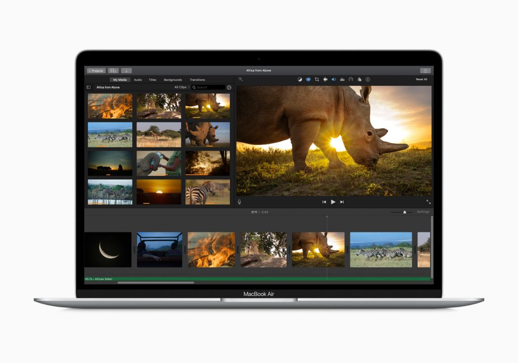 MacBook Air Performance - Image Credit: Apple