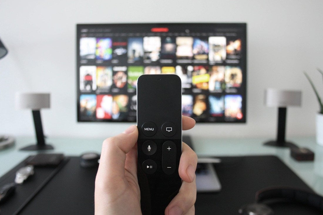 Netflix Streaming on Apple TV - Image by StockSnap