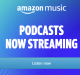 Amazon Now Playing Podcasts