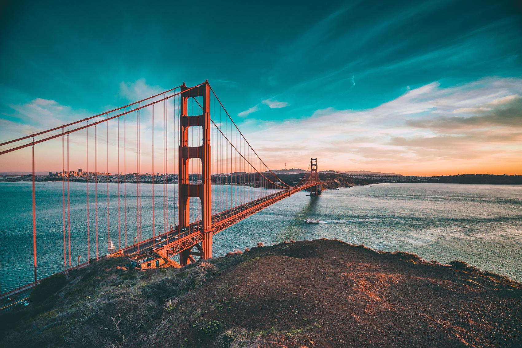 Golden Gate Bridge - Image by Free-Photos