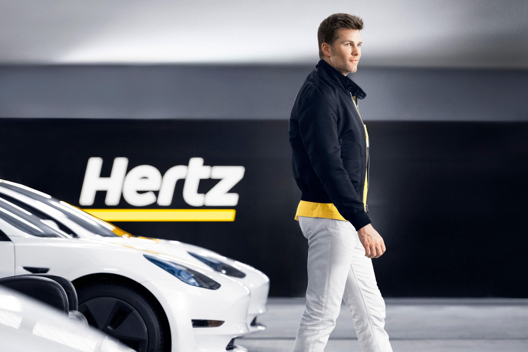 Tom Brady and Hertz - Credit Hertz