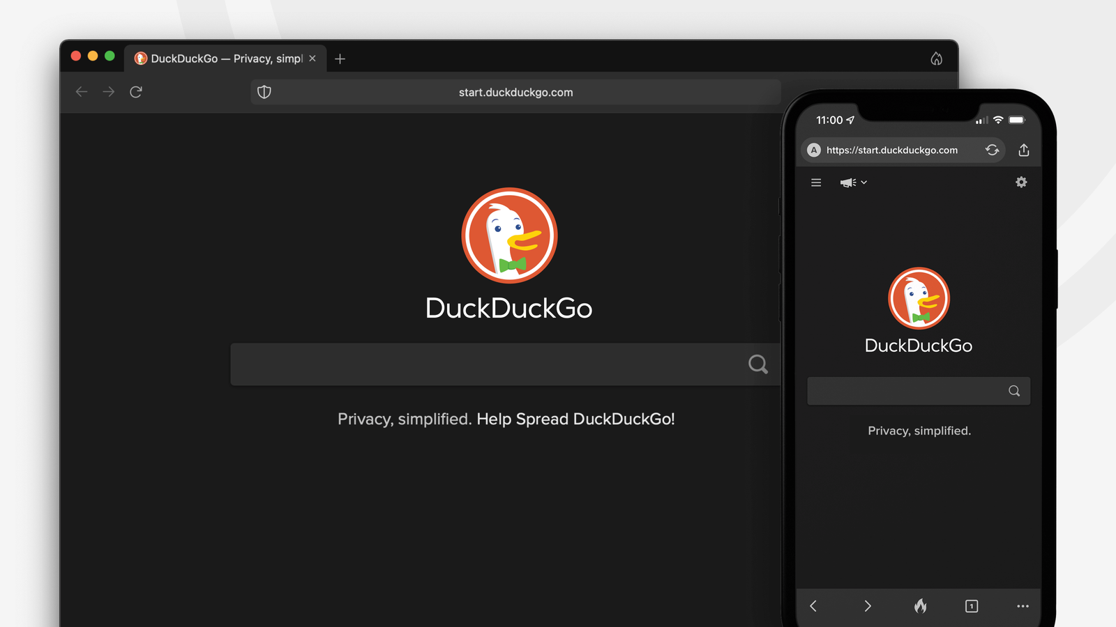 DuckDuckGo Web Browser - Credit DuckDuckGo