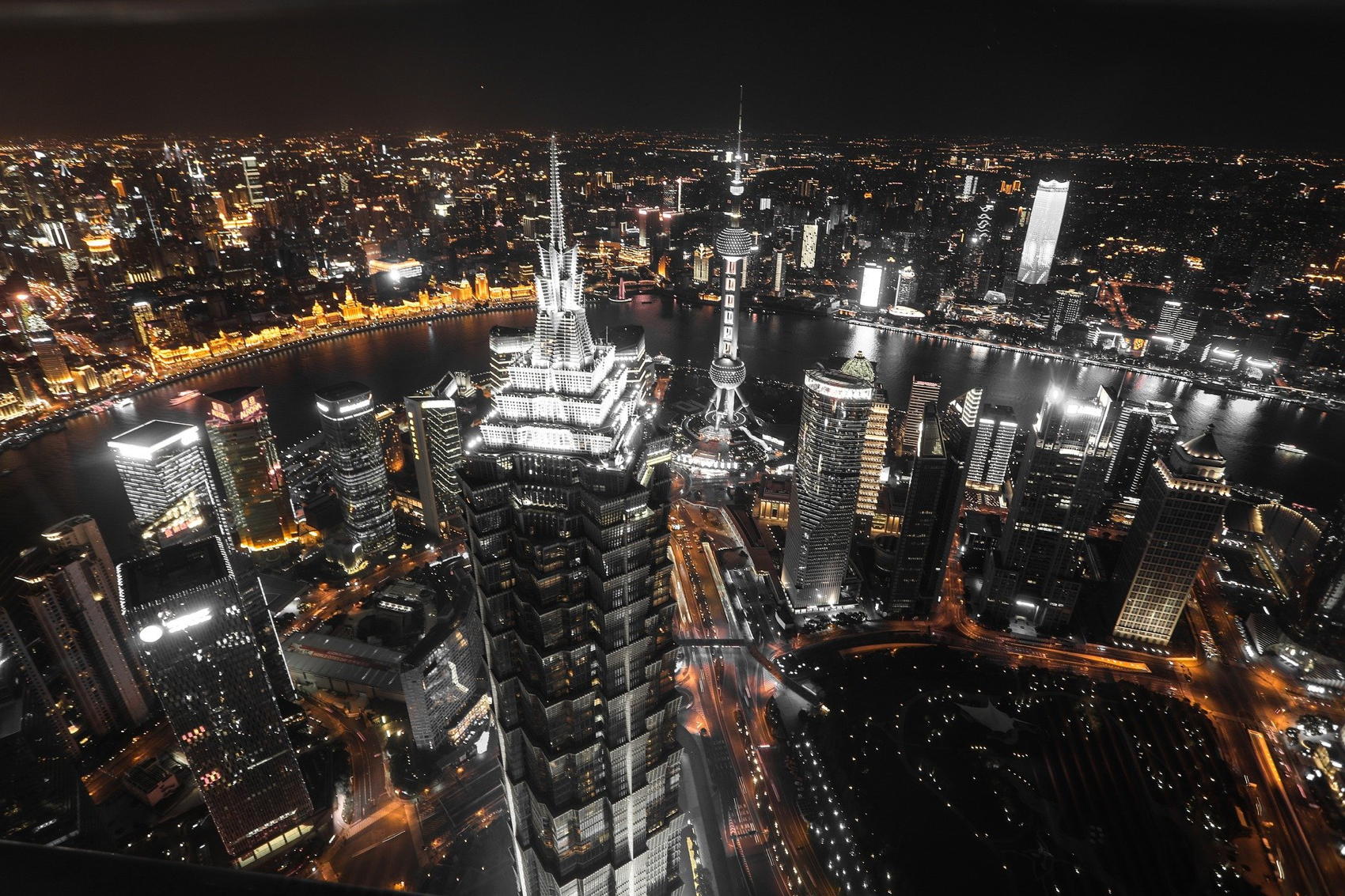 Shanghai at Night - Image by Leslin_Liu
