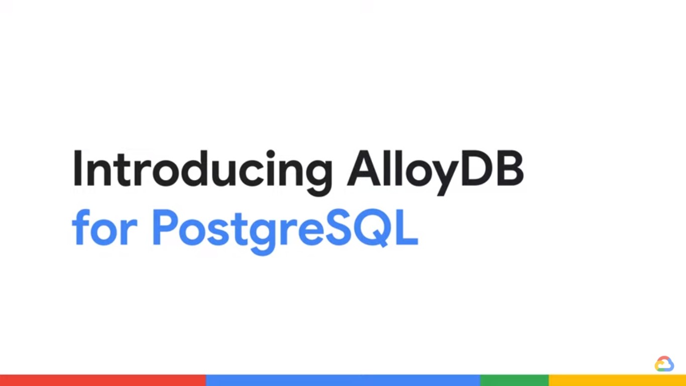 AlloyDB for PostgreSQL