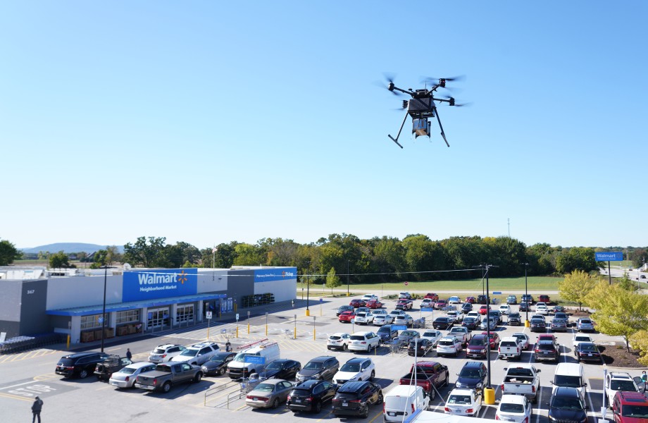 Walmart Drone Delivery - Credit Walmart