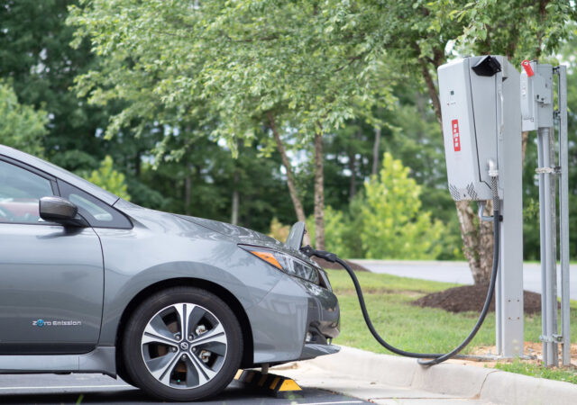 Fermata Energy bidirectional charger and Nissan LEAF - Credit Nissan