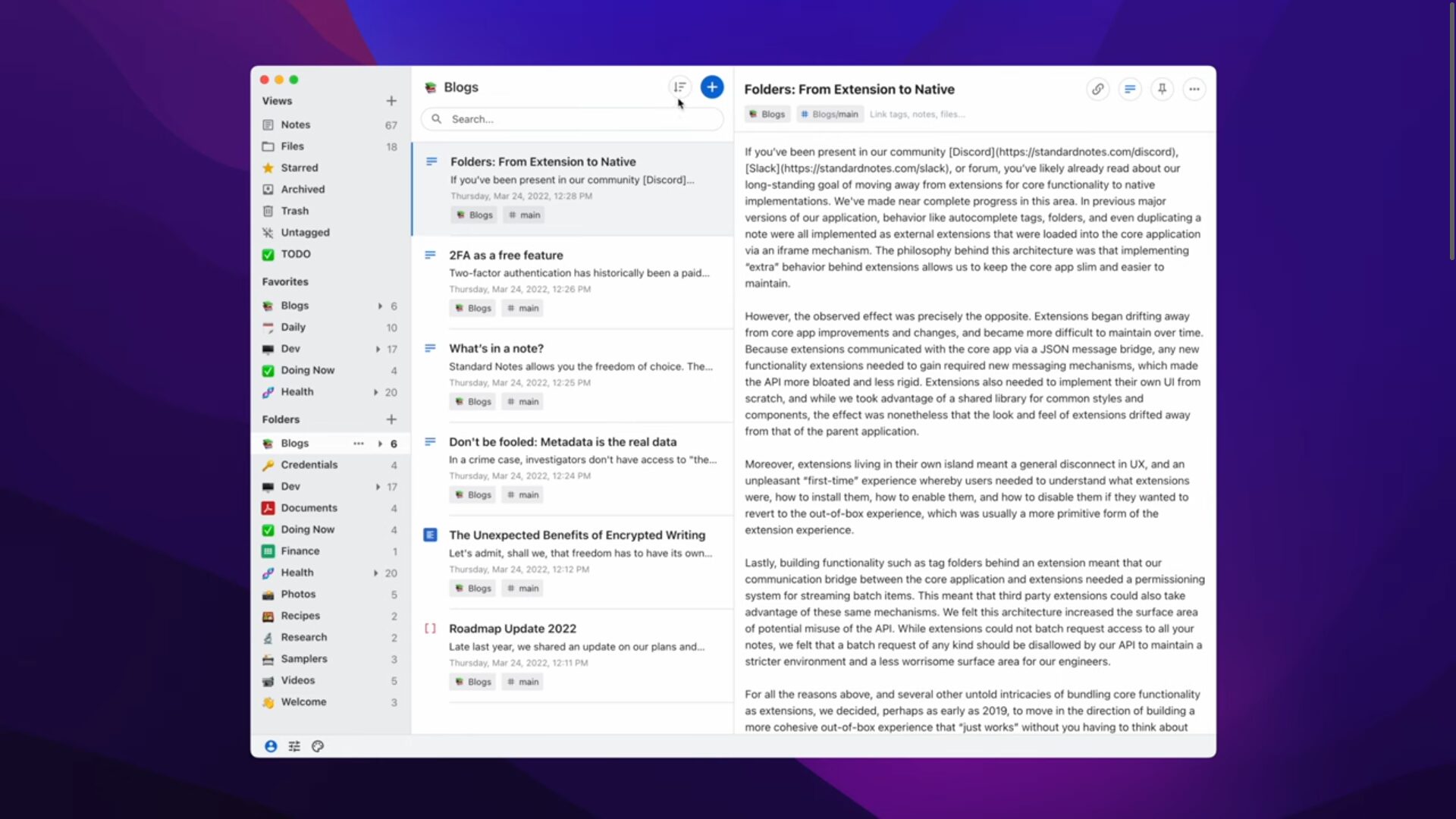 Proton Acquires Standard Notes, the PrivacyFocused Notes App