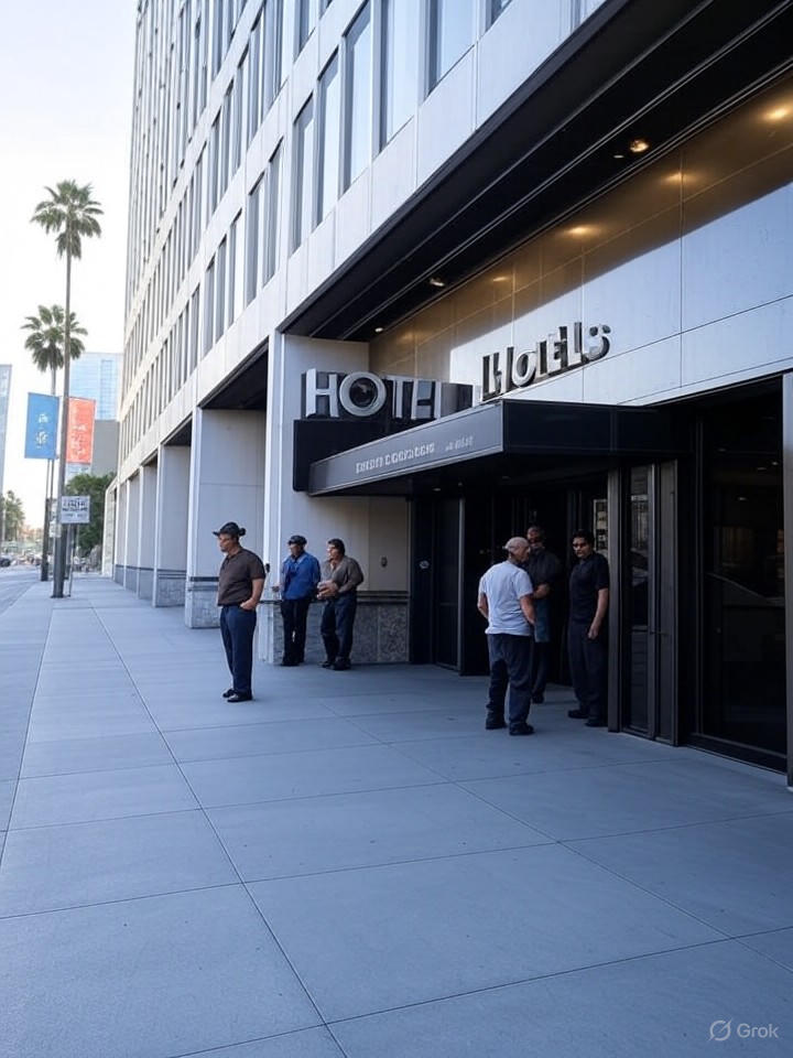 LA Hoteliers Push Referendum to Halt $30 Wage Hike for Olympic Workers