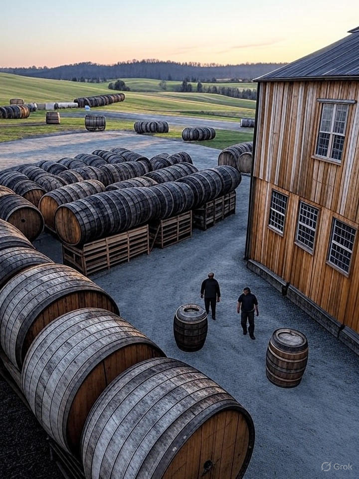 Kentucky Bourbon Boom Fades: Tariffs, Oversupply Hit Profits Hard