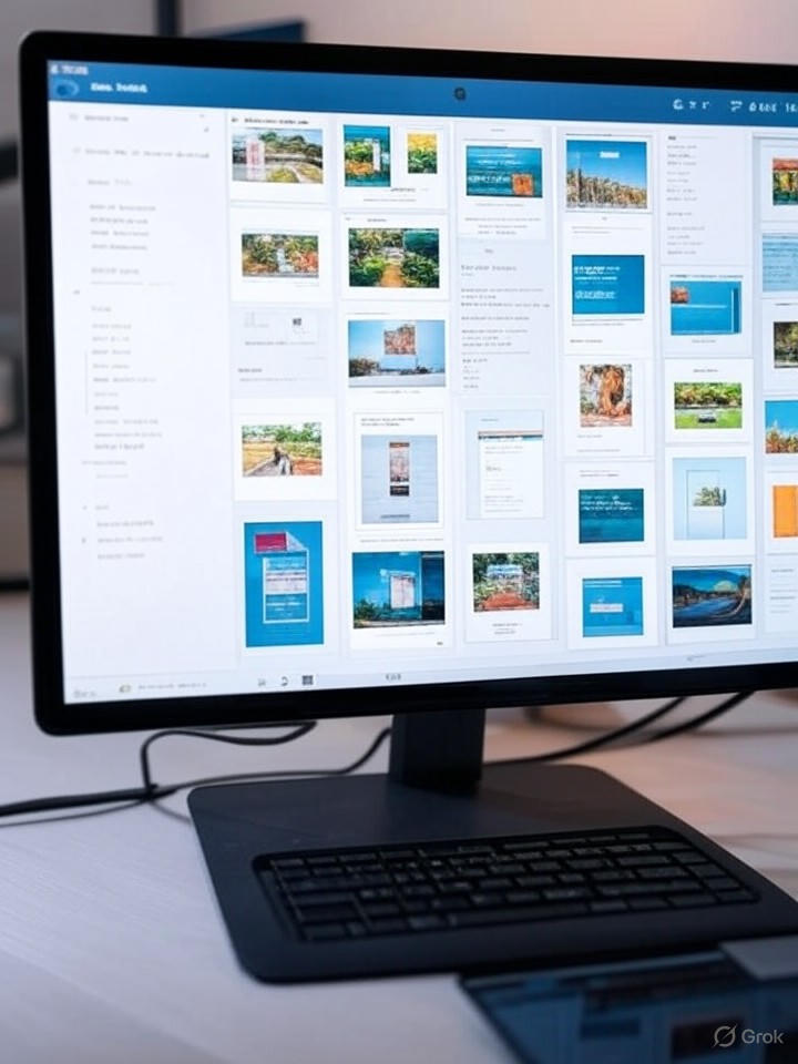 Microsoft AI in Windows 11 Photos app image categorization