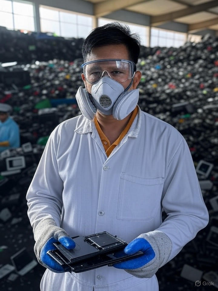 India’s E-Waste Recycling: Gold Profits vs. Toxic Risks and Pollution