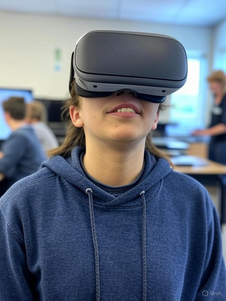 Maine High Schoolers Explore Navy STEM Careers via VR Simulations