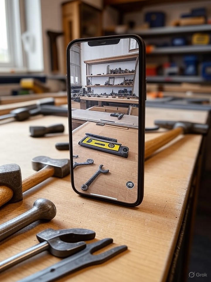 Smartphones Mimic Tools: AR Convenience vs. Precision Limits
