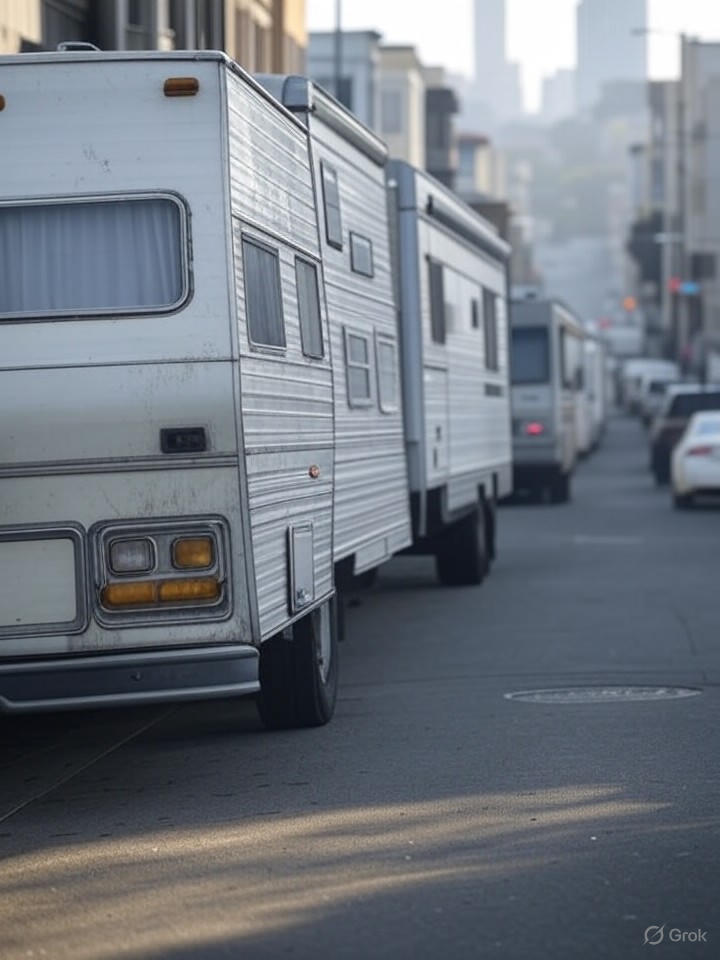 San Francisco Bans Long-Term RV Parking Amid Homelessness Debate