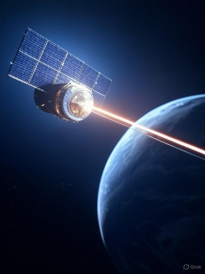 China’s Orbital Laser Triumph: Beating Starlink at Its Own Game