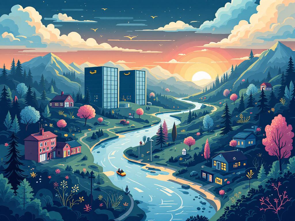 Amazon’s AI Data Centers Strain Oregon Water, Fuel Health Crises