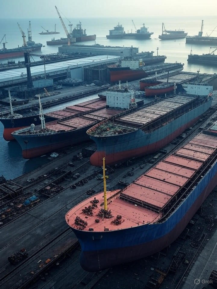 Britain’s Vanished Shipyards: The Epic Fall of a Maritime Powerhouse