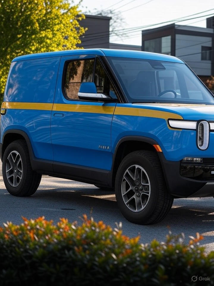 Amazon Launches Rivian Electric Delivery Vans in Canada