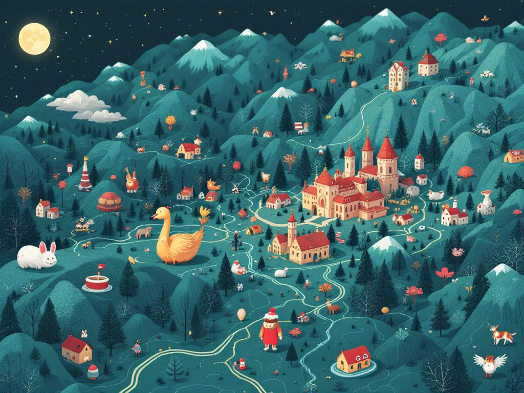 Swiss Maps Hide Whimsical Easter Eggs in Decades-Long Rebellion