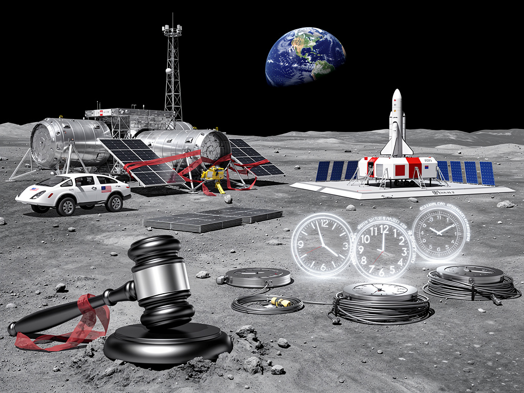 US Artemis Delays Risk Losing Moon Race to China