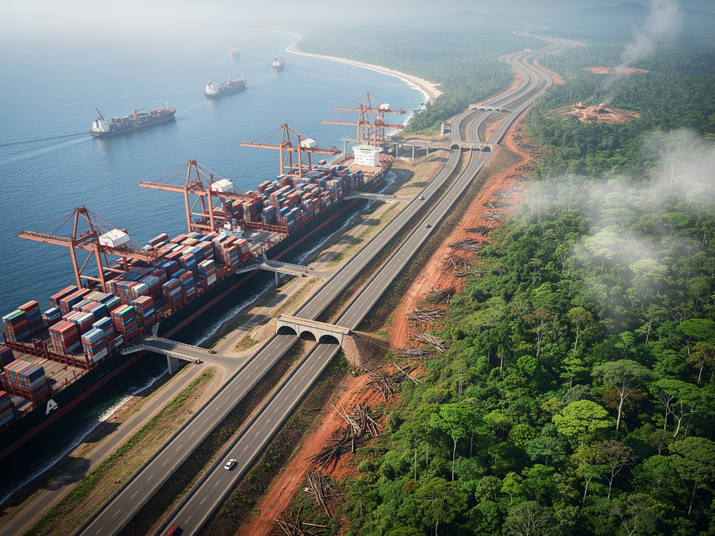 China’s $3.5B Chancay Port in Peru: Trade Gains vs. Amazon Deforestation Risks