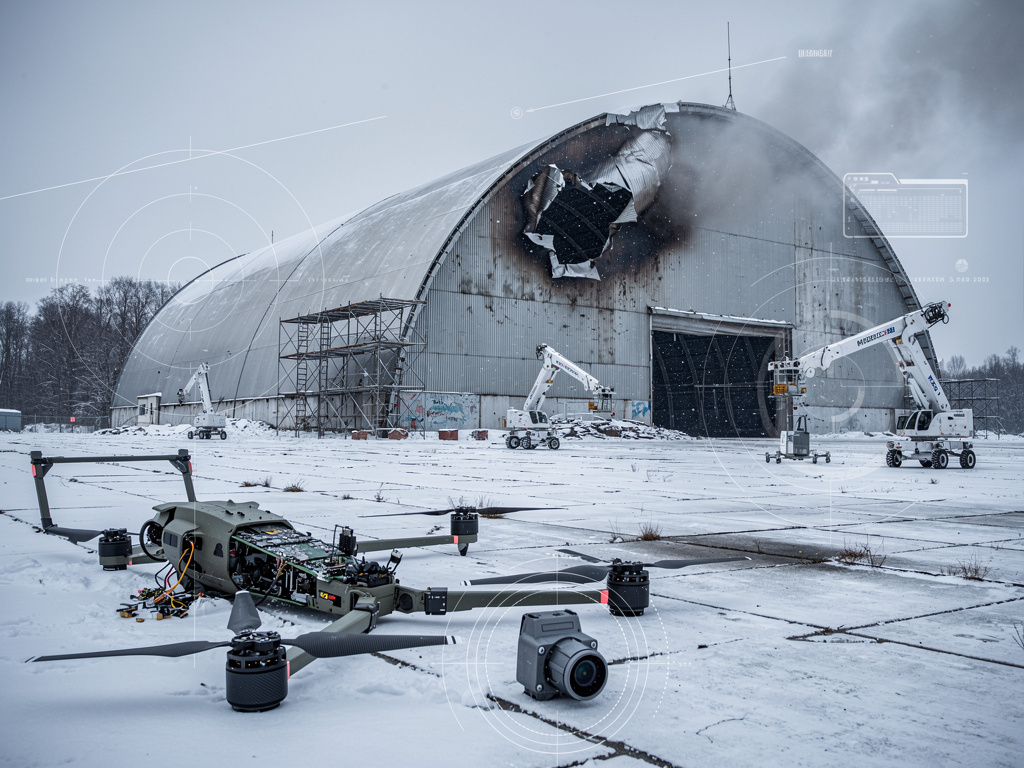 Russian Drone Strike Damages Chernobyl’s Safe Confinement in 2025