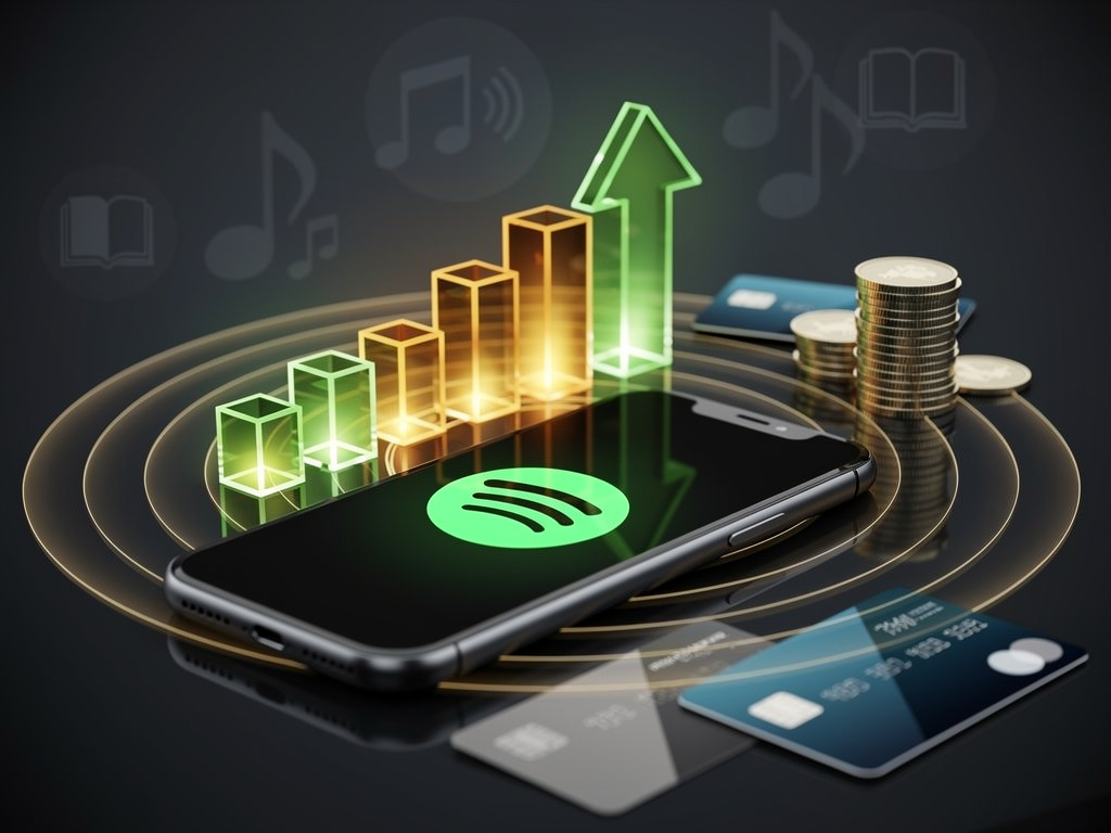 Spotify to Hike US Premium Prices to $12.99+ in Q1 2026
