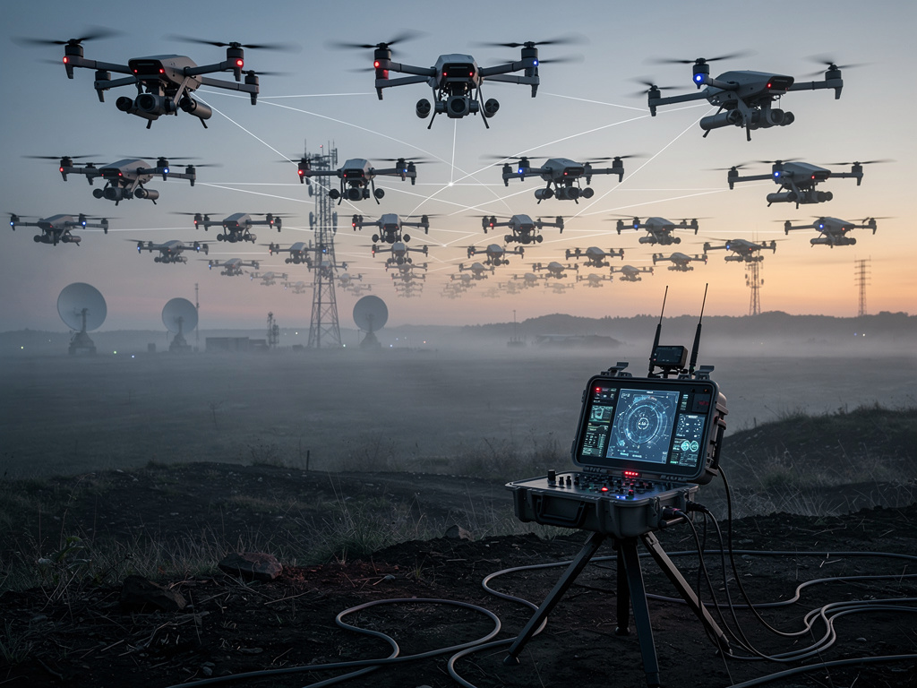 AI Drone Swarms: Ukraine’s Innovation Reshapes Modern Warfare