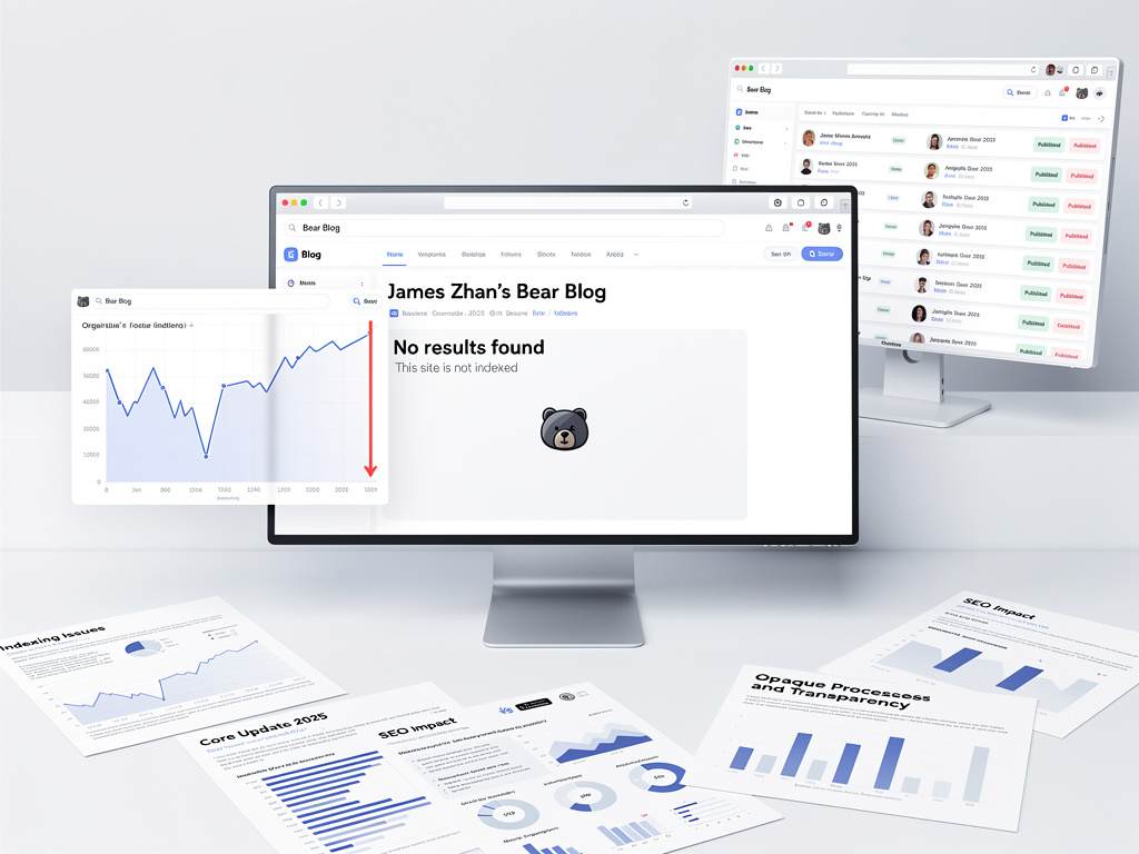 Google De-Indexes Bear Blog in 2025: SEO Glitches Spark Transparency Calls