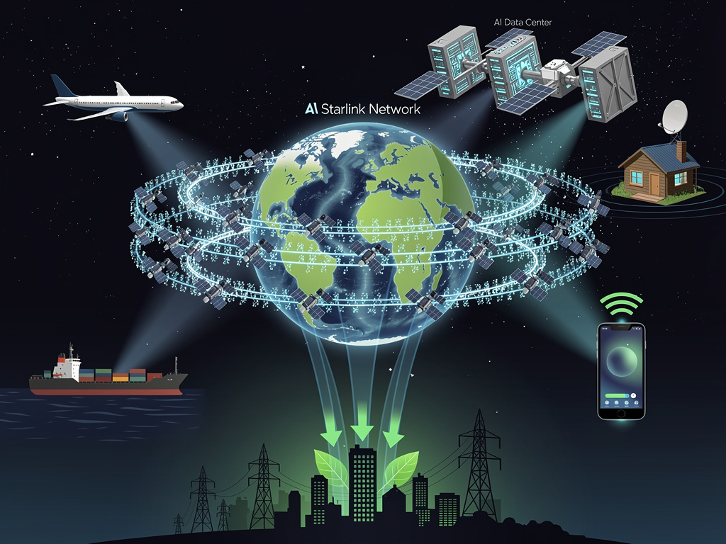 Starlink’s Orbital Leap: Connectivity Overhaul Meets Space AI Power Play