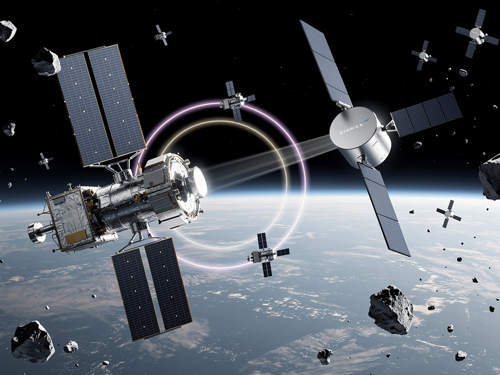 Chinese Satellite Nearly Collides with SpaceX Starlink, Sparking Calls for Regulations