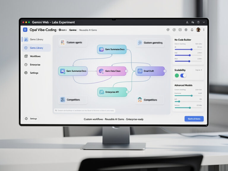 Google’s Opal Unlocks Vibe Coding in Gemini, Supercharging Custom AI Agents