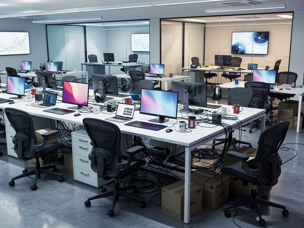 2025 Return-to-Office Mandates Trigger Desk Shortages, Employee Frustration