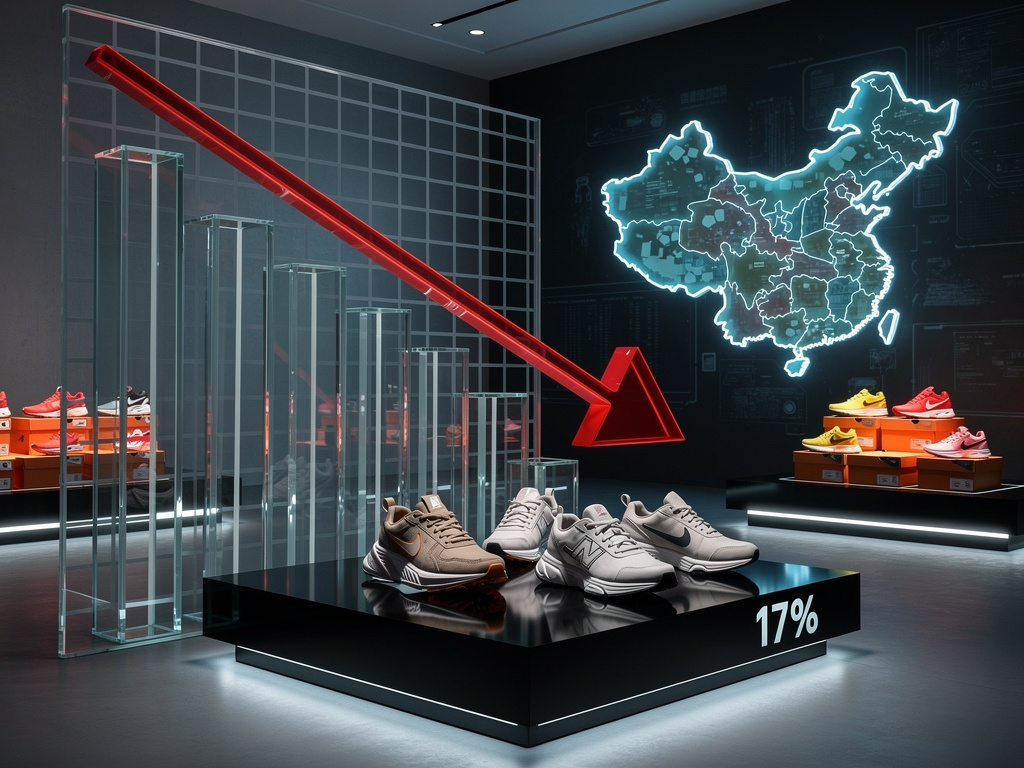 Nike’s China Sales Plunge 17% Amid Local Rivals and Economic Slump