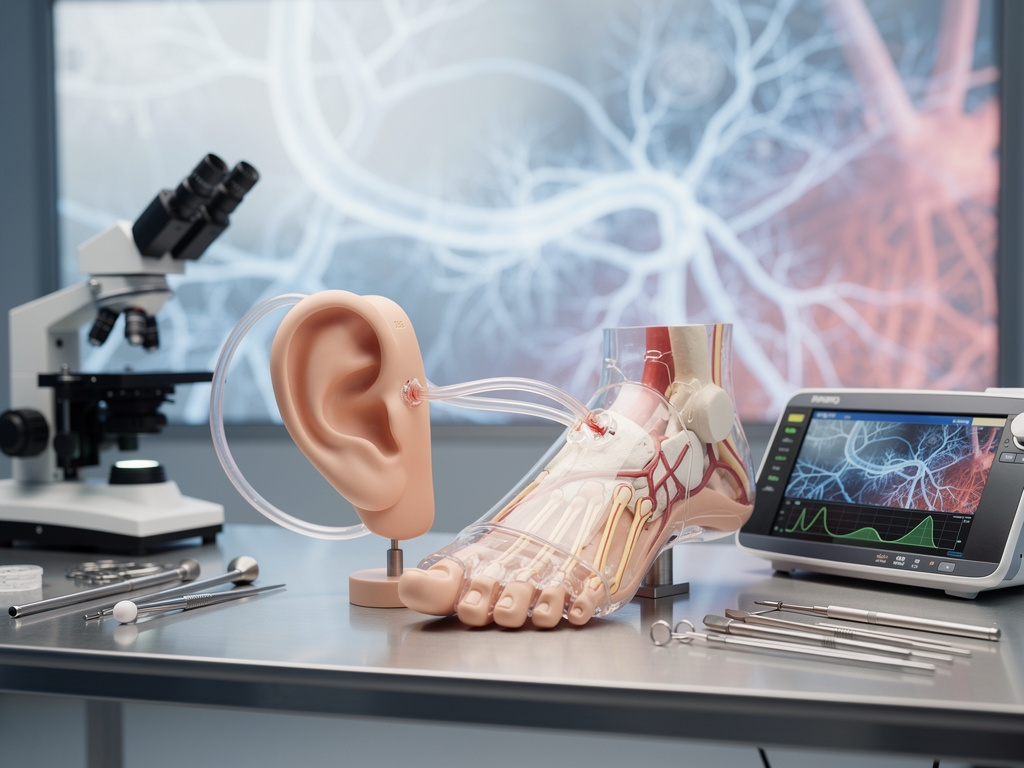 Chinese Surgeons Graft Severed Ear to Foot for Successful Reattachment