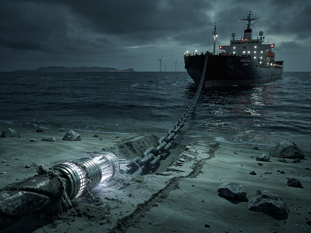 Finnish Authorities Detain Russian Ship in Baltic Cable Sabotage Probe