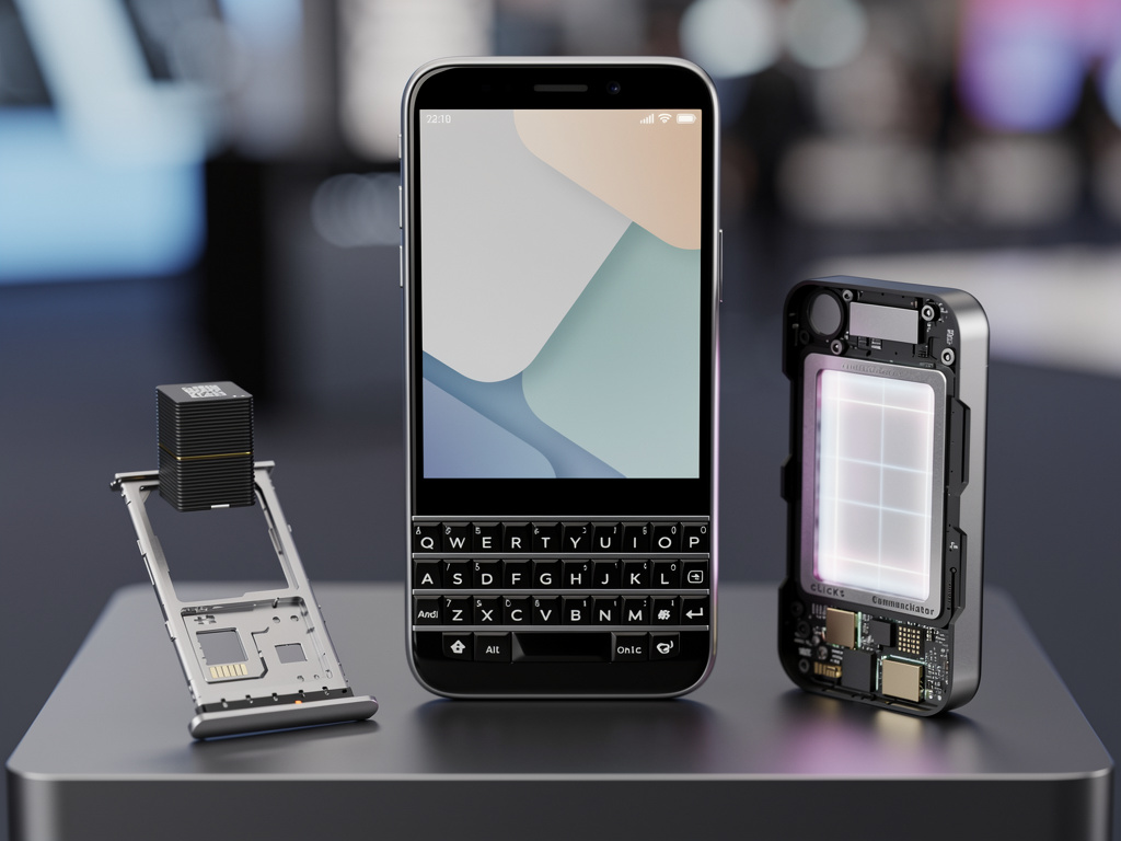 Clicks Communicator: 499 Android Phone Revives BlackBerry-Style Keyboard