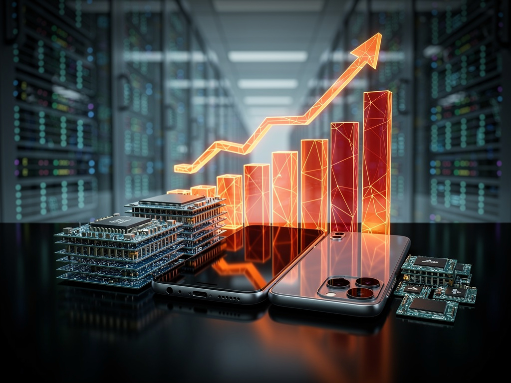 AI Demand Triggers Chip Shortage, Boosting Smartphone Prices 5-20%