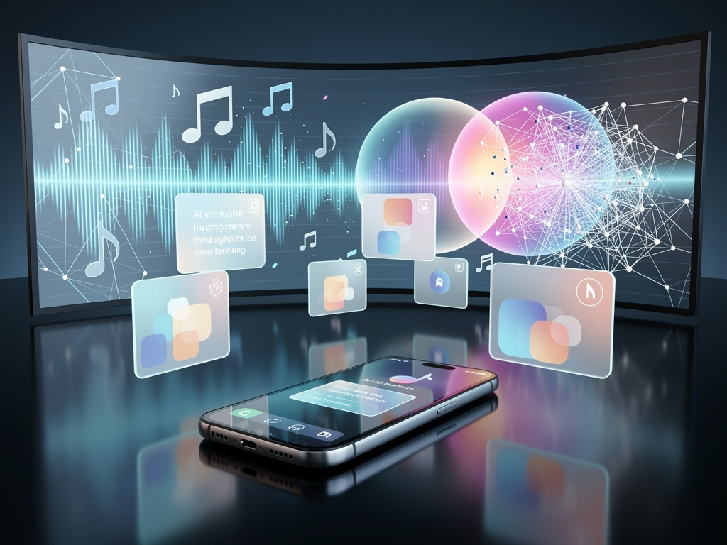 YouTube Music Tests Gemini AI for Custom Lyric Card Backgrounds