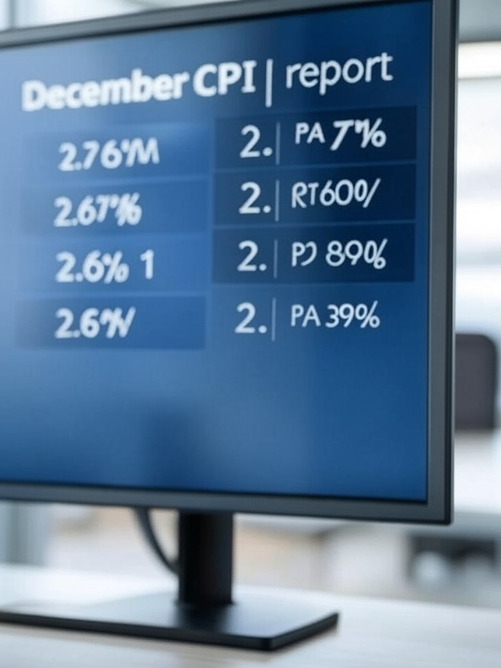 US Inflation Steady at 2.7% in December CPI, Fed Holds Rates