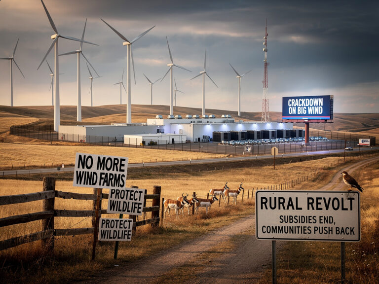Wind Power’s Rural Revolt: Subsidies Fade as Heartland Fights Back