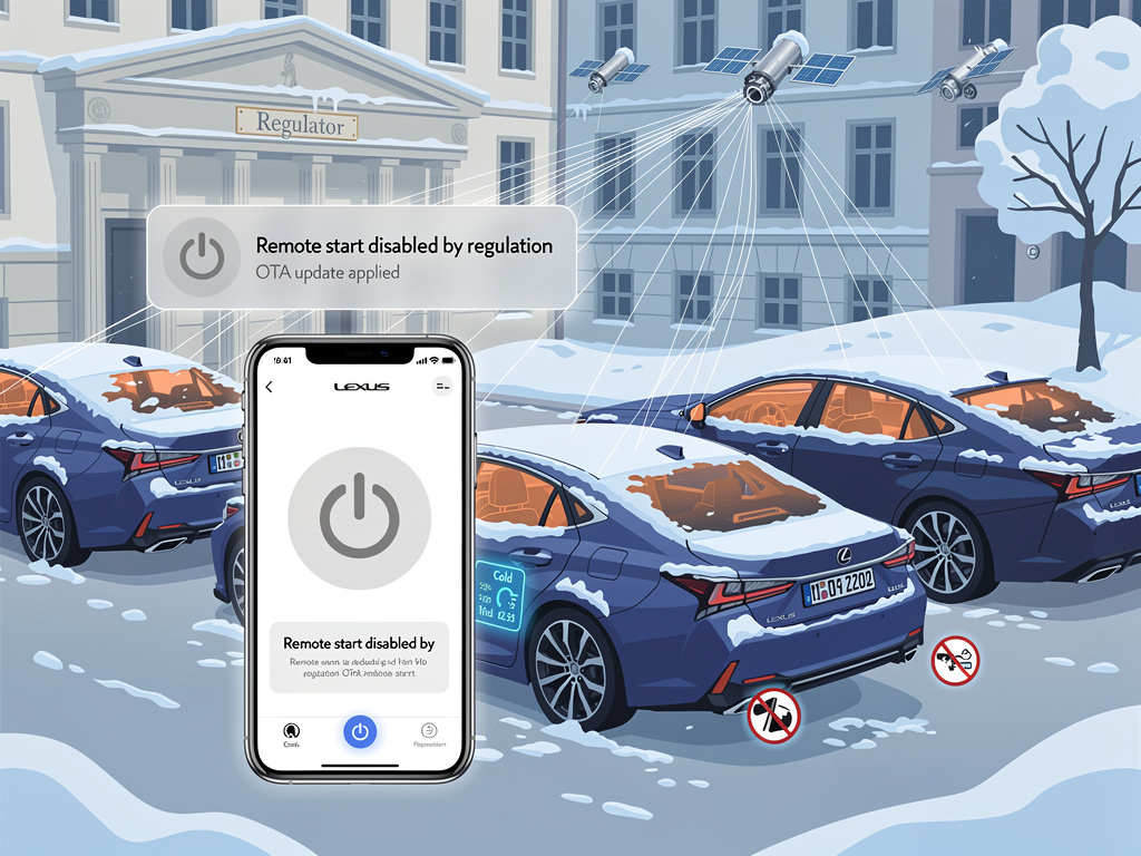Germany’s Remote Car Kill Switch: Lexus Owners Frozen Out in Climate Crackdown