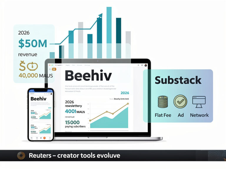 Beehiiv’s $50 Million Bet: Substack Challenger Targets Creator Gold Rush
