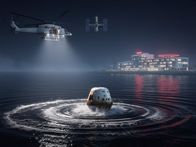 NASA’s First ISS Medical Evacuation: Crew Returns Early Due to Health Issue