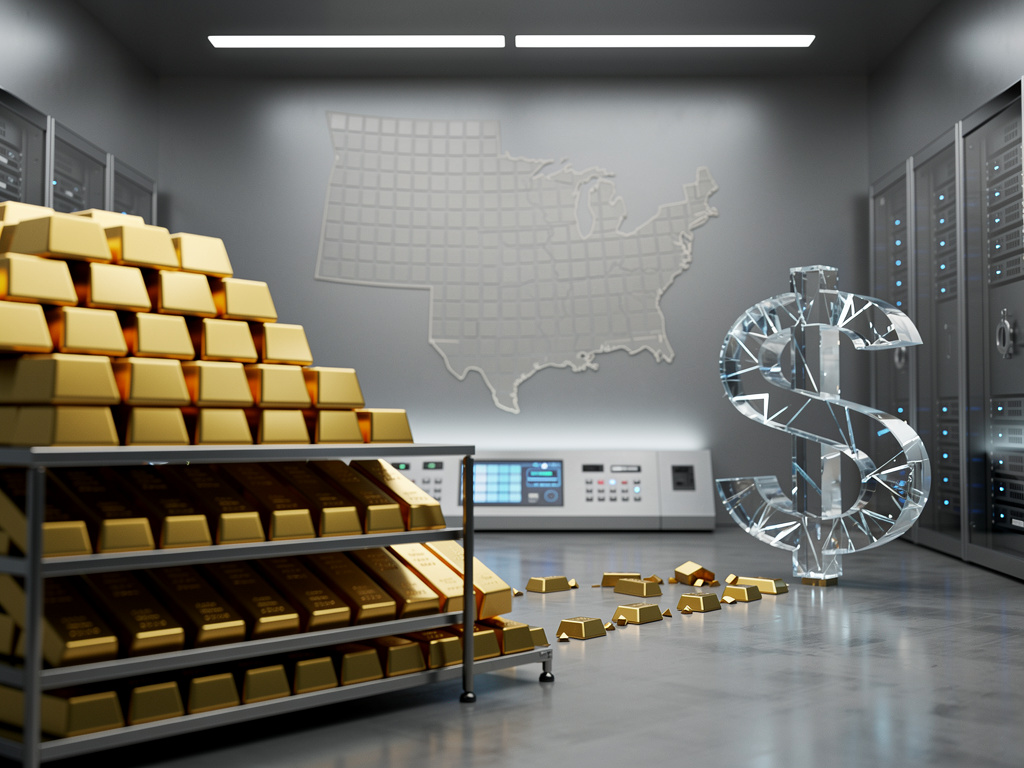 Wyoming’s $10 Million Gold Bet: First State Mandate Fulfilled Amid Dollar Doubts