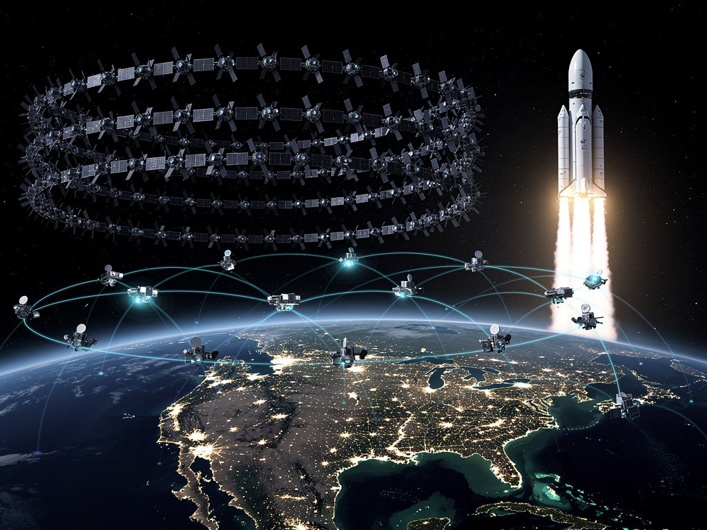 Blue Origin Unveils TeraWave: 5,408-Satellite Network for 6 Tbps Global Internet