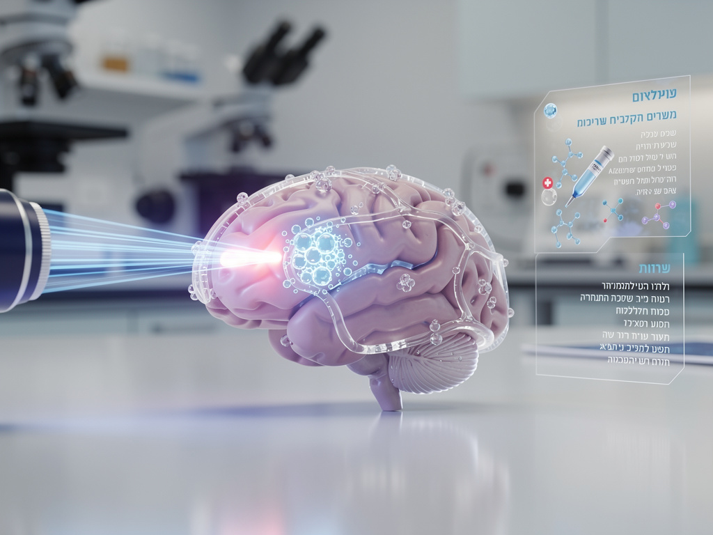 Hebrew U’s Ultrasound Breakthrough Targets Alzheimer’s Blood-Brain Wall