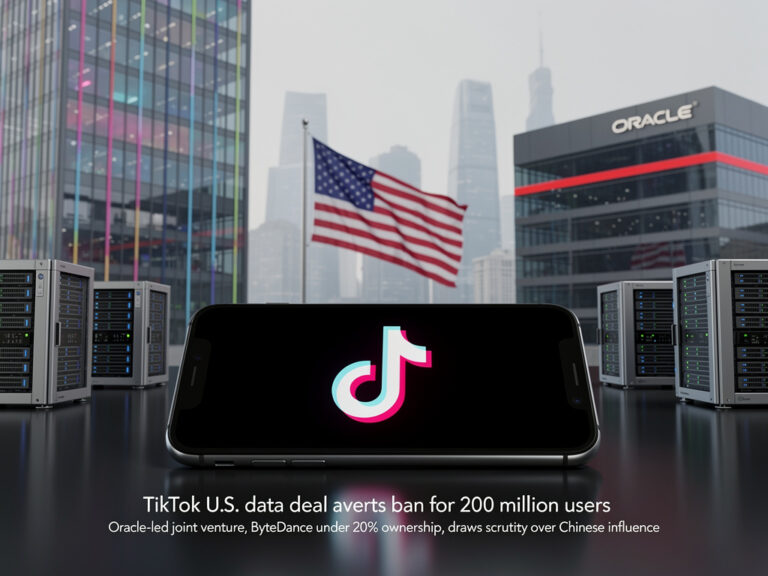 TikTok’s U.S. Lifeline: Inside the Oracle-Led Deal Rescuing ByteDance’s Crown Jewel