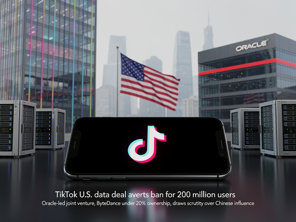 TikTok’s U.S. Lifeline: Inside the Oracle-Led Deal Rescuing ByteDance’s Crown Jewel